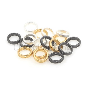 flat round bead-round spacer beads-rondelle spacers-donut beads 12mm  1pcs