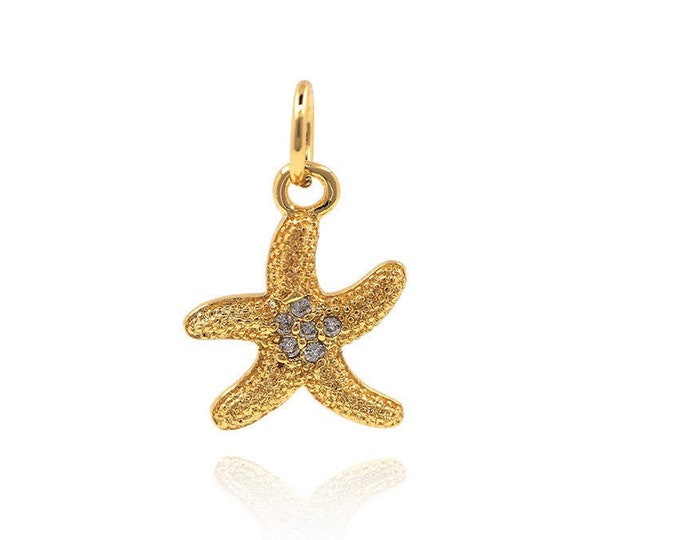 sea star pendant,starfish findings,starfish jewelry 16*11*2mm
