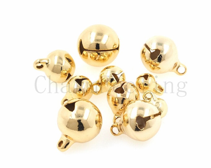 jingle bell pendant,jingle bell charm,ringing bell,decorative bells  8mm 10mm 12mm  10pcs/20pcs/30pcs