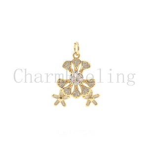 Sunflower pendant necklace-sunflower bracelet-real daisy jewelry 23*17.4*3.7mm  1pcs