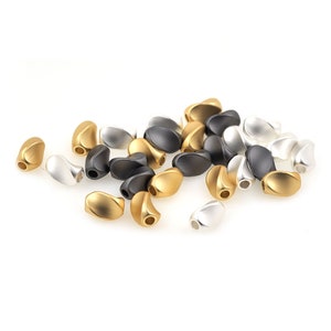 Barrel spacer beads,drum spacer bead,barrel metal beads,gold cylinder beads   5pcs/10pcs/20pcs