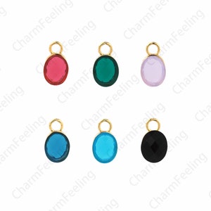Colgante de circón, colgante redondo lleno de oro de 18 quilates, encanto redondo Micropavé CZ, amuleto redondo, suministros de joyería de bricolaje, 14x8x5.8mm