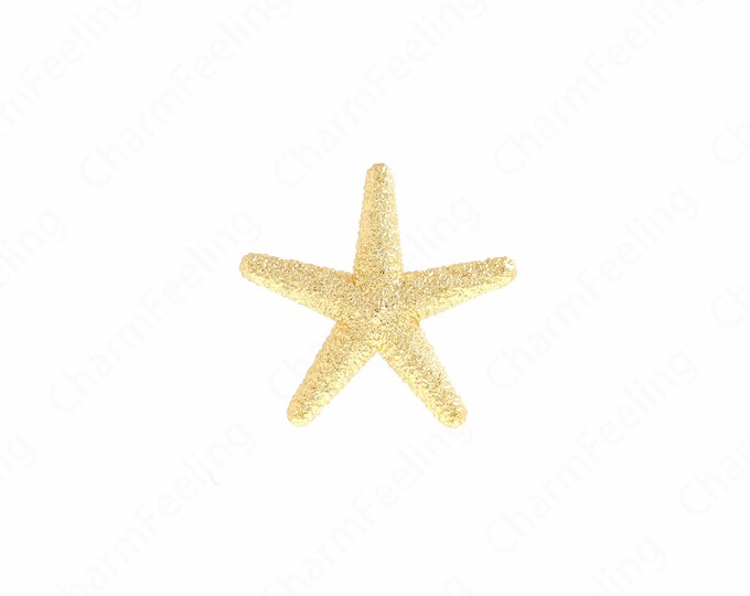 Dainty Pentagram Pendant,18K Gold Filled Star Jewelry, Pentagram Pendant,Star Charm, DIY Jewelry Supplies,39x40.7x4mm