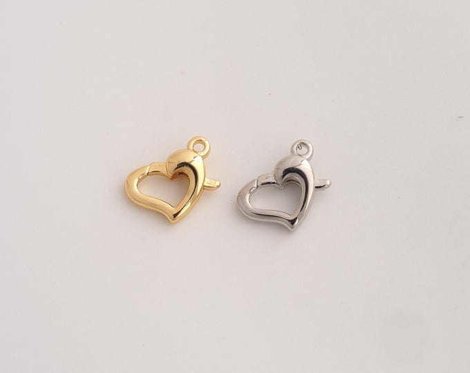 Lobster Clasp, Spring Clasp, 18K Gold Filled Claw Clasp, DIY Jewelry Making Supplies, 11.8x8.4x3.6mm