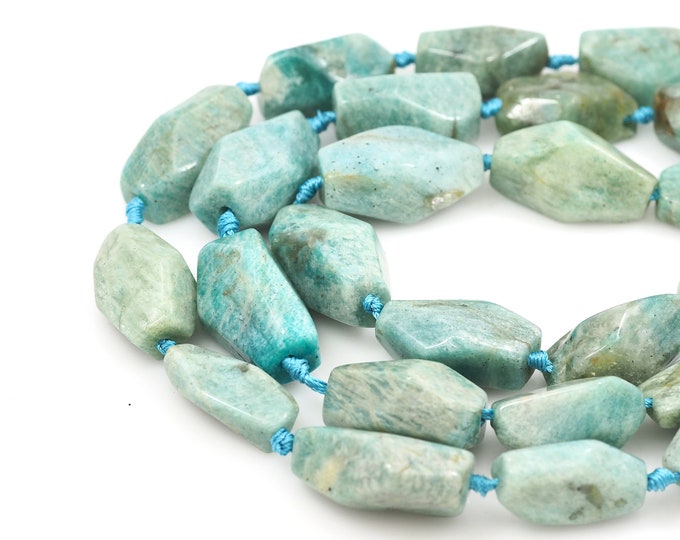 Russia Amazon Rectangular Gemstone Beads,Cuboid Natural Stone Chain,Square Gemstone Chain,DIY Bracelet Accessories, 15x20mm