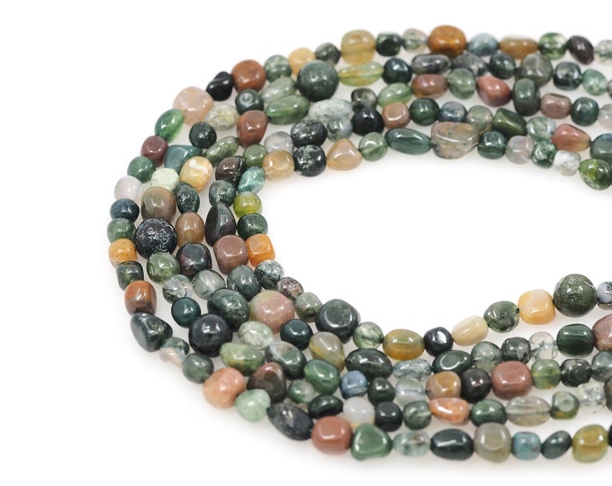 Natural Lndian Stone Spacer Beads, Gemstone Necklaces, Natural Stone Chains, Gemstone Beads, Natural Stone Beads, Jewelry Suppliers, 6x8mm