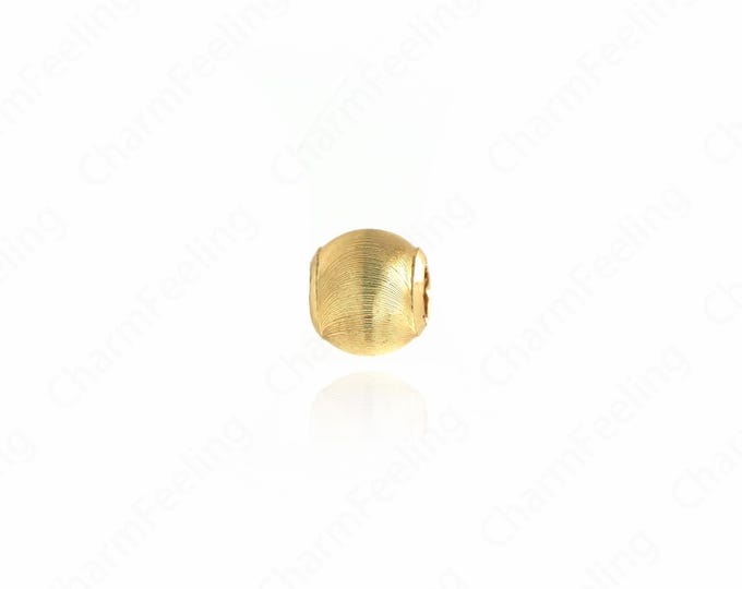 10 pcs Gold Ball Spacer Beads, 18K Gold Filled Ball Beads,Dainty Ball Bracelet Necklace Spacer Beads, DIY Jewelry Supplies,4.8x5.3mm