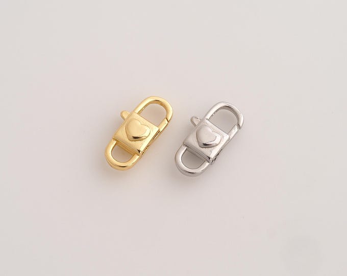 Lobster Clasp, Spring Clasp, 18K Gold Filled Claw Clasp, DIY Jewelry Making Supplies, 15.7x8x4.6mm