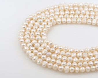 One Piece Perlas De Agua Dulce Casi Redondeadas 10-11 Mm De One Piece Perlas De Agua Dulce Casi Redondeadas 10-11 Mm De