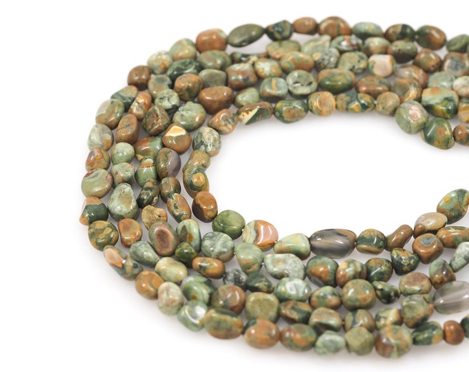 Natural Stone Chain, Gem Charm, Irregular Shape Gem Chain, DIY Bracelet Necklace Making Accessories, Amazon Chain, 6x8mm