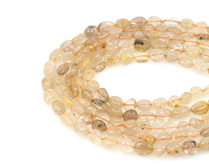 Chip Bead,Natural Stone Chain, Gemstone Necklace,Jewelry Supplier, Natural Stone Bead, DIY Bracelet Necklace Accessories, 8x10mm