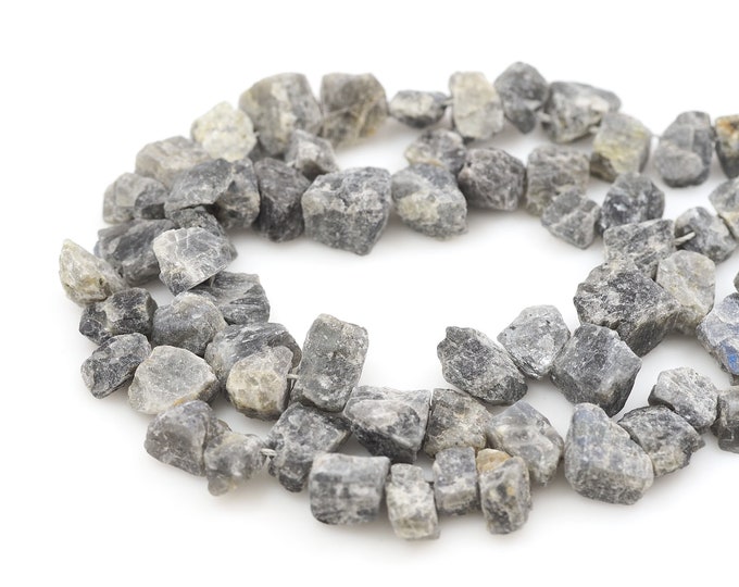 Gemstone Beads, Unfinished Black Crystal Chain, Rough Black Crystal, Natural Stone Necklace,DIY Bracelet Accessories,7-10x10-15mm