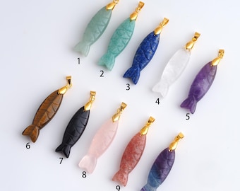 Natural Stone Charms