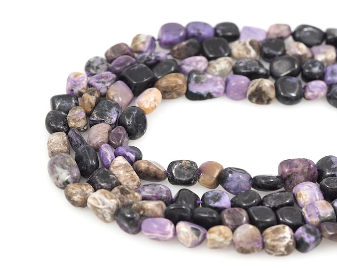 Semi-precious Stone Beads, Purple Dragon Vein Crystal Beads, Natural Stone Chain, Gemstone Beads, Unfinished Chain,8x10mm