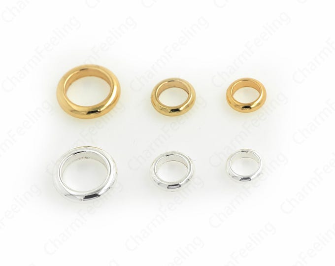 10 pcs Gold Jump Ring, Jump Ring,18K Gold Filled Twist Jump Ring, Open Jump Ring, DIY Jewelry Making Accessories