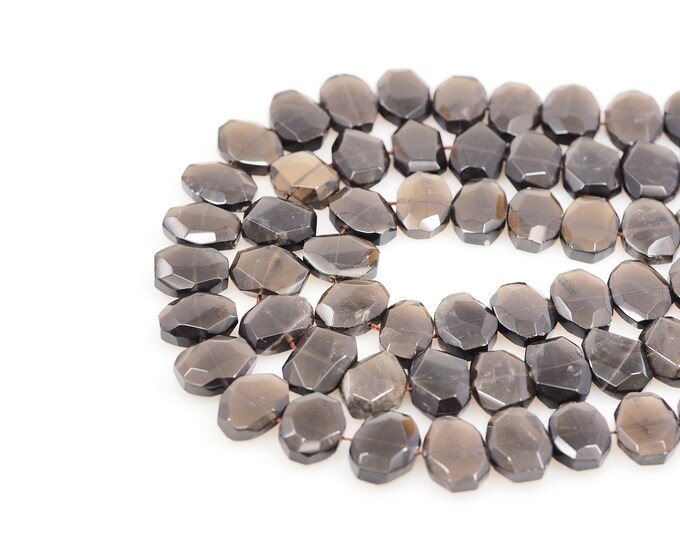 Rectangular Faceted Gemstone Beads,Rectangular Faceted Natural Stone Necklace,Natural Stone Beads,DIY Bracelet Necklace Accessories,15x20mm