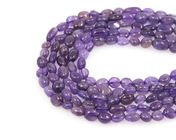 Natural Stone Bracelet Accessories,Purple Jade Beads,Natural Purple Jade Gemstone Chain,Gemstone Necklace Accessories,Purple Jade Charm,8x10