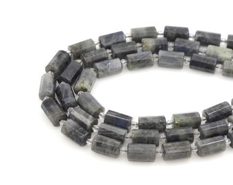 Cylindrical Beads,Flash Stone Bead, Natural Stone Necklace, Gemstone Necklace,Natural Stone Bead, DIY Bracelet Necklace Accessories, 10x14mm