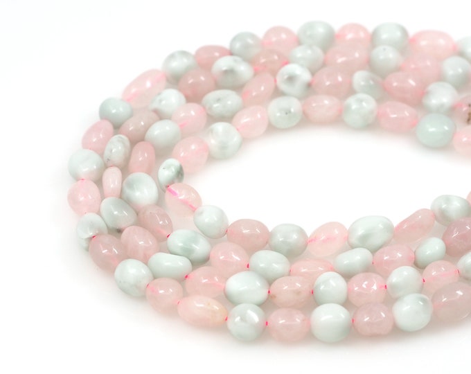 Two-Color Gemstone Chain,Natural Stone Bead,Gemstone Necklace,Natural Stone Chain,Jewelry Supplier,DIY Bracelet Necklace Accessories,8x10mm