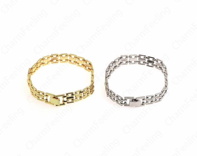 Adjustable Bracelet,Tennis Bracelet,Fashion Bracelet,Bracelet,Friendship Bracelet,18K Gold Filled Dainty Bracelet