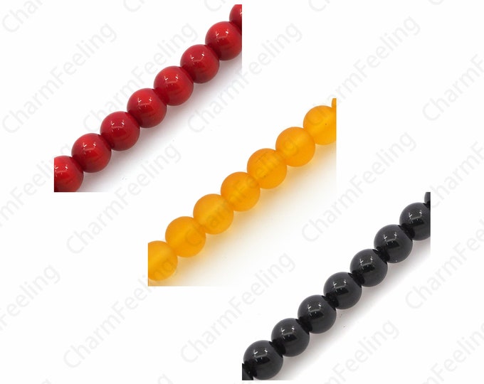 Lampwork Glass Beads,Ball Glass Beads,Ball Spacer Beads,Murano Glass Beads,DIY Beading Supplies,8/10/mm