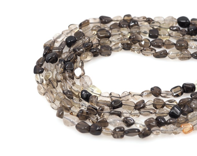 Citrine Chain, Citrine Beads, Natural Stone Chain, Gem Beads, Jewelry Supplier, DIY Bracelet Necklace Accessories, 6x8mm
