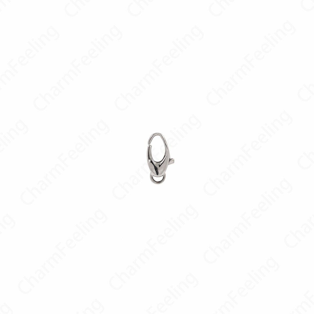 Jewelry Clasp Silver Filled Lobster Clasp Stainless Steel Etsy