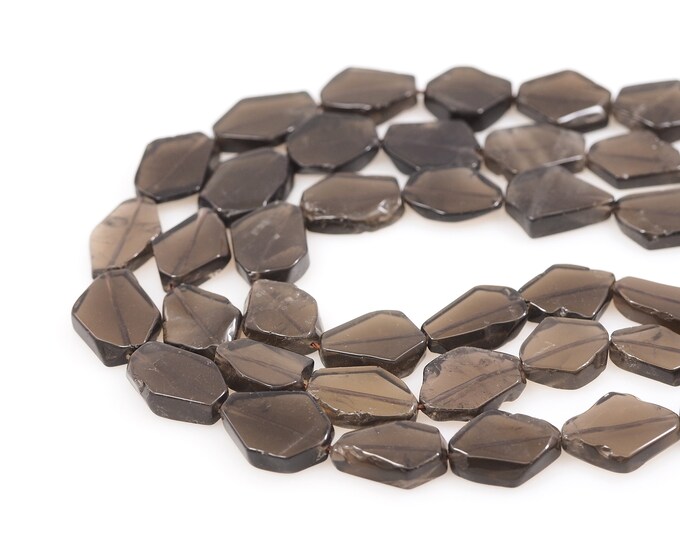 Flat Sheet Beads, Tourmaline Flat Beads, Natural Stone Bracelet,Black Special-Shaped Beads, Gem Charm, DIY Bracelet Accessories,15x20mm