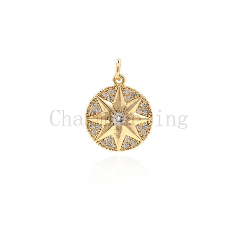 jewish star necklace-diamond star 