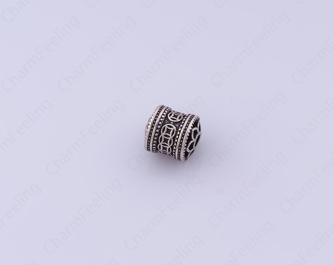 Cylinder Spacer Beads,Vintage Style Cylinder Beads,Tube Spacer Beads,Tube Spacer Beads,Beaded Accessories,9.7x8.8mm
