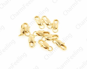 lobster hook,trigger clasp,parrot clasp,lobster claws,lobster clip 14*6*3mm 10pcs/20pcs/30pcs