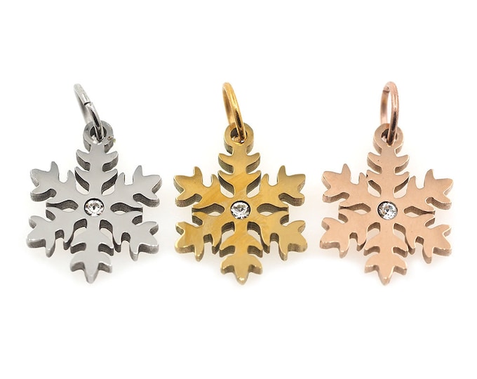 snow pendant,snowflake jewelry,snowflake charms,snowflake beads  17*10*1.5mm1pcs