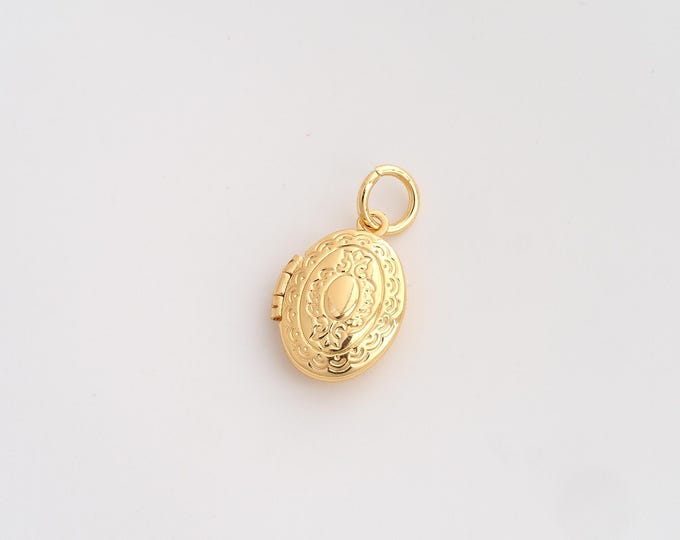 5 pcs Photo Frame Pendant,Photo Frame Pendant,18K Gold Filled Photo Frame Charm,DIY Jewelry Accessories,20.4x11.4x4.3mm
