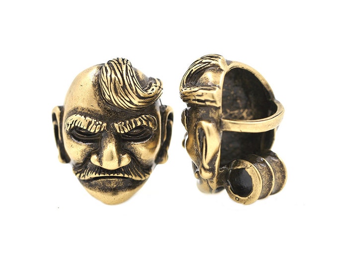 skull spacer beads,skull prayer beads,paracord jewelry,survival bracelet 22*19*17mm 1pcs