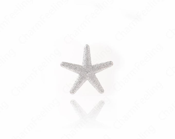 Dainty Pentagram Pendant,Silver Filled Star Jewelry, Pentagram Pendant,Star Charm, DIY Jewelry Supplies,38.5x40.8x5.7mm
