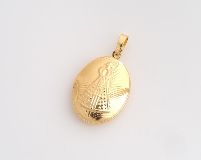 Pope Photo Frame Pendant,Photo Frame Pendant,18K Gold Filled Pope Charm,DIY Jewelry Accessories,34x19.2x6.8mm
