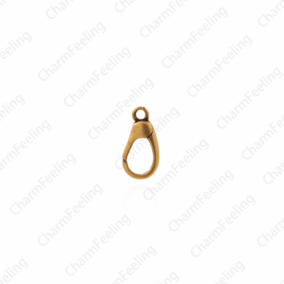 S925 Silver Lobster Clasp,spring Clasp,press Clasp,18k Gold Filled Claw