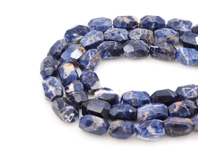 Blue Agate Stone,Natural Stone Bead,Gem Necklace,Gem Bead,Blue Striped stone,Natural Stone Bead,DIY Bracelet Necklace Accessories,15x20mm