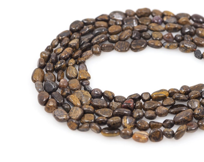 Natural Stone Chain, Jewelry Supplier, Chip Beads, Gemstone Necklaces, Natural Stone Beads, DIY Bracelet Necklace Accessories, 6x8mm