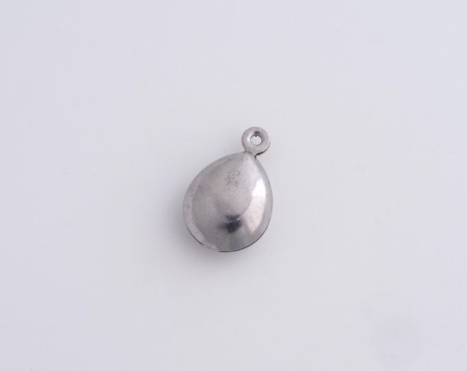 20 pcs Stainless Steel Teardrop Pendant,Waterdrop Necklace,Teardrop Charm,DIY Jewelry Supplies,15x9.5x5mm