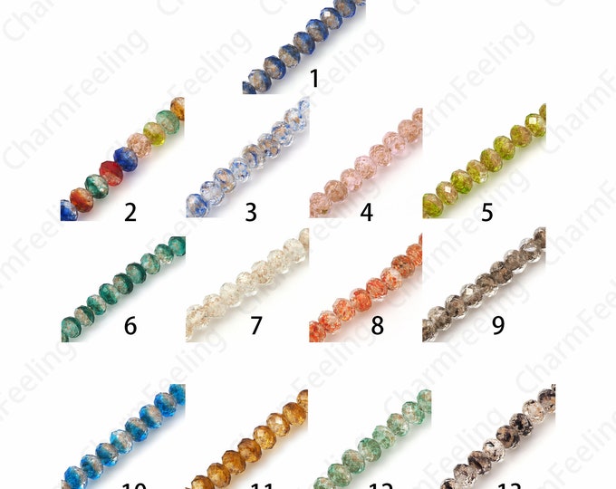 Gold Foil Glass Beads,Lighting Glass Jewelry,Ball Spacer Beads,Spiral Glass Spacer Beads,Murano Spacer Beads,DIY Beading Supplies,10x7mm