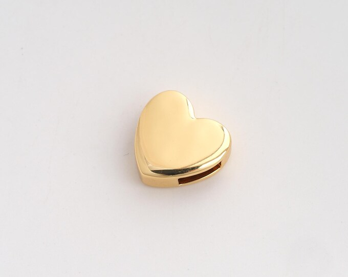 Heart Pendant,Love Pendant,18K Gold Filled Heart Charm,DIY Jewelry Accessories,18.6x18x6.4mm