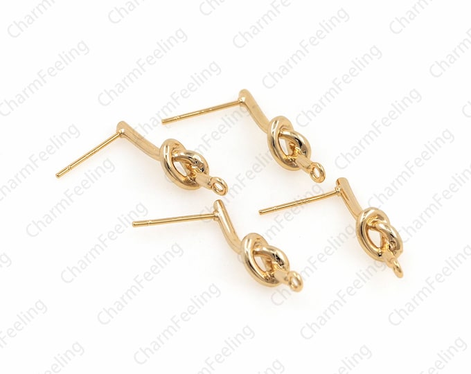 1 Pair,18K Gold Filled Earrings, Line Earrings, Gold Earrings, Earring Accessories, Earring Accessories, Line Charm