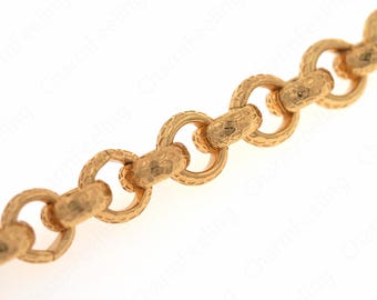 1 meter Rectangular Chain,Brass Chain,Welding Chain,Original Brass Chain,DIY Jewelry Making Supply 12x4.5mm