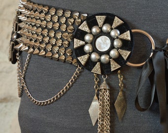 Ceinture tribale "Spikey" (M/L)