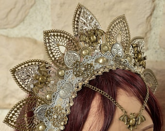 Golden Batlings (Headpiece/Tiara)