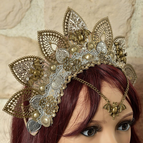 Golden Batlings (Headpiece/Tiara)