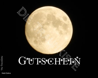 Gutschein Karte "Mond" TH0051