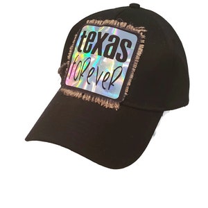 Holographic Texas Forever baseball cap