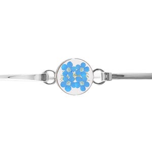 Forget-Me-Not Bracelet, Small Round, Transparent